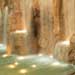 A 55-foot indoor waterfall at Mohegan Sun Casino in nearby Uncasville, CT