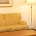 All Rosemont Suites rooms with king beds feature a pull out sofa in their seating area.